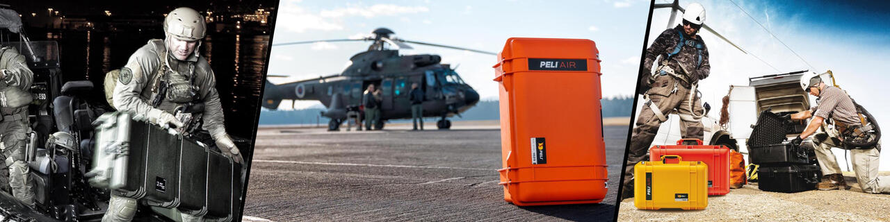 Pelicase vanntette beskyttelseskasser banner